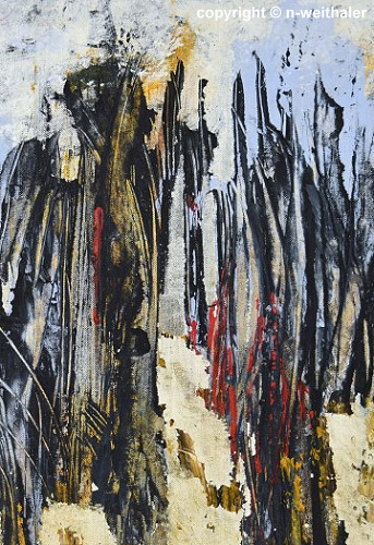 Memorie - Dipinto arte astratta
